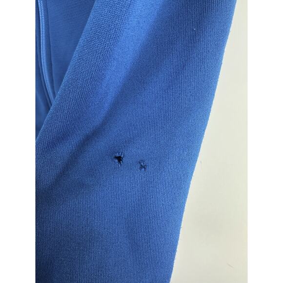 *Flawed* Patagonia Piton Hybrid Polartec Fleece Vest Men's Large Blue Full ZIp - Picture 12 of 14